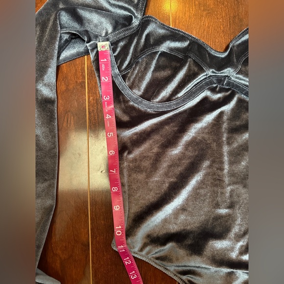 Thistle and Spire Reeve Velvet Bodysuit - Picture 6 of 6